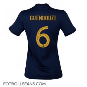 Frankrike Matteo Guendouzi #6 Replika Hemmatröja Damer VM 2022 Kortärmad